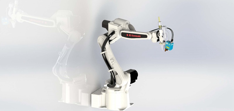 1739503423457590.jpg 焊接機(jī)器人加裝焊縫跟蹤系統(tǒng)實現(xiàn)焊縫精準(zhǔn)定位