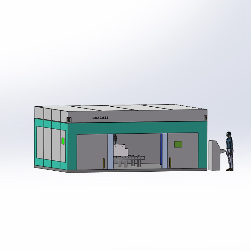 三維五軸充氣柜激光焊接